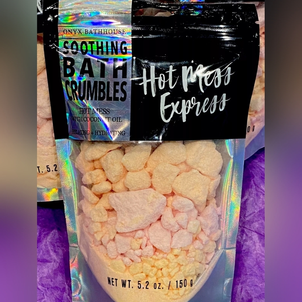Onyx Bathhouse Soothing Bath Crumbles NIP